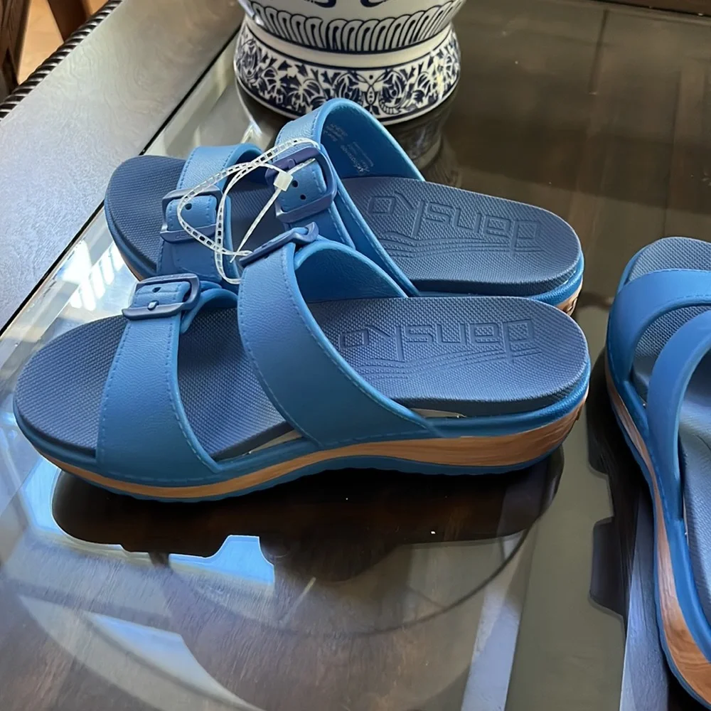 Dansko Kandi Buckle Slide Sandals. - Picture 7 of 11